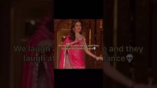 Ambani performance 😍😍bollywood dance desi funny memes music ambanisangeet relatablevairal [upl. by Atiuqa360]