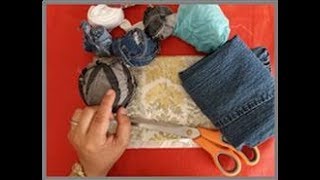 3 Modos de hacer Trapillo casero de reciclaje y sus uniones tiras de tela  fabric strip yarn [upl. by Eneliak]