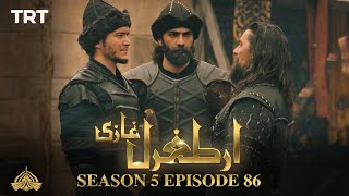 Ertugrul Ghazi Urdu  Episode 86  Season 5 [upl. by Amitarp]