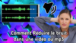 Comment réduire facilement le bruit dans une vidéo ou mp3 Sur téléphone Android [upl. by Alvira92]