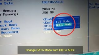 How to Change SATA Mode IDE To AHCI Without Blue Screen or Reinstall Windows [upl. by Dareen786]