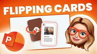 Mastering FLIPPING CARD in PowerPoint 🤩 [upl. by Caravette251]