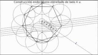 Endecágono estrellado [upl. by Nare920]