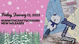 New Releases Friday January 12 2024 Runwithcraftscissors [upl. by Jarid]