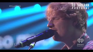 Ed Sheeran performing at the 2014 iHeartRadio Music Festival [upl. by Berardo462]