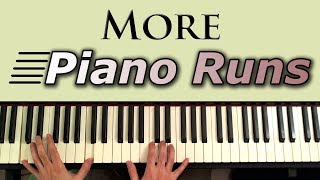 Learn to play MORE Piano Runs and Fills [upl. by Lahtnero]