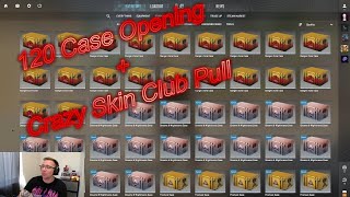 120 Case Opening W Crazy Skin Club Clutch [upl. by Knuth]