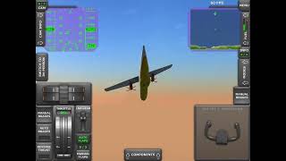 2008 Field Airport Midair Collision  Animation  Turboprop Flight Simulator [upl. by Tormoria29]