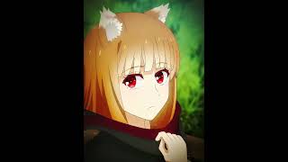 Holo Spice and Wolf│Alina Baraz feat Khalid Floating Anime4kedit [upl. by Gillespie]