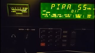 Godzilla Radio shortwave pirate broadcast on 6055 kHz USB [upl. by Armalla]