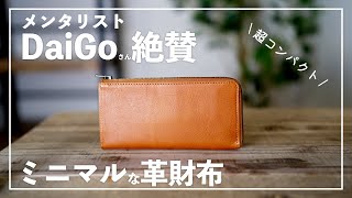 【DaiGo絶賛】薄くてコンパクトな革財布「il modo ZIP」をレビュー【クラファン史上最小】 [upl. by Seed84]