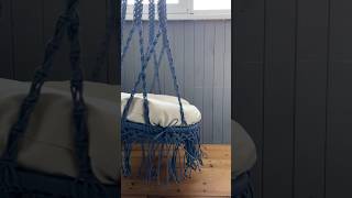 Макраме качели 💙 macrame макраме подвесноекресло качели [upl. by Celestyn]