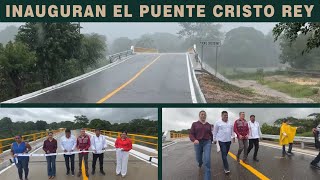 Inauguran el Puente Vehicular del Campo Reforma  Aldama  Cristo Rey [upl. by Balthasar260]