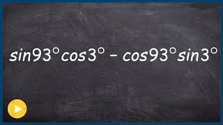 Write and evaluate expression using sum and difference identities [upl. by Semele]