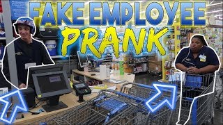 FAKE WALMART EMPLOYEE PRANK I GOT FIRED [upl. by Adyan524]