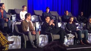 Avengers Endgame Press Conference with Cast amp Creators [upl. by Ajroj]