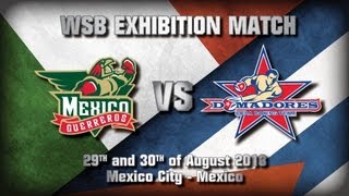 Mexico Exhibition match day 2 30082013 [upl. by Adnuahsar]