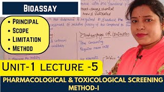 Bioassay  Principle  Importance  Limitation  Disadvantage  Types Of Bioassay [upl. by Rosen]