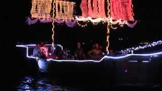 ONTV 2013 Dragon on the Lake Lighted Boat Parade [upl. by Anyotal]