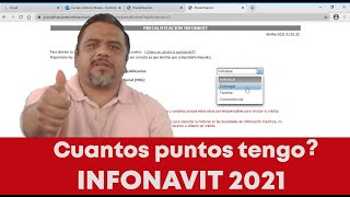 🧐Puntos infonavit  Como checar puntos INFONAVIT 2022👈 [upl. by Bellanca559]