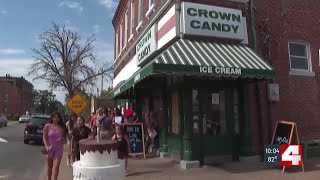 St Louis landmark Crown Candy Kitchen burglarized overnight [upl. by Juetta608]