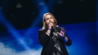 Chris Kläfford sjunger quotImaginequot  Final Idol 2017 TV4 [upl. by Tiffy]