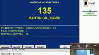 Gobierno Vasco ha adjudicado hoy por sorteo 72 viviendas de protección oficial de Barakaldo [upl. by Ji771]