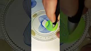 The spirogyra art spirograph trending video [upl. by Milena]