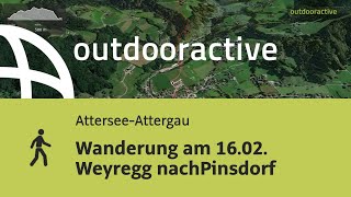 Wanderung am 1602 Weyregg nachPinsdorf [upl. by Rempe]