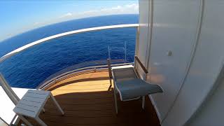 Carnival Mardi Gras Oceanview Balcony Suite 11282 Full Walkthrough Tour [upl. by Drawdesemaj]