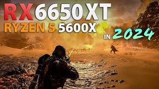 RX 6650 XT  Ryzen 5 5600X in 2024  Test in 22 Games [upl. by Metzgar]