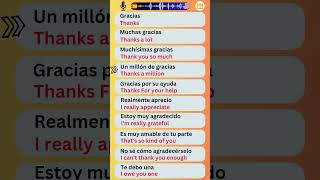 Como decir gracias en ingles english learning learnenglish [upl. by Neih]