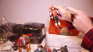 UNBOXING  2 CAIXAS CHEIAS DE BRINQUEDOS  BONECOS ATIGOS [upl. by Carmelita267]