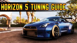 How to Tune in Forza Horizon 5  Basics of Tuning Guide [upl. by Ynnatirb356]