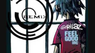 Gorillaz  Feel Good Inc FREEFORM FIVE REMIX [upl. by Adliwa]