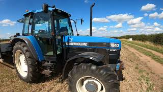 1997 Ford New Holland 7840 Turbo 66 Litre 6Cyl Diesel Tractor 100 HP [upl. by Ardnait]