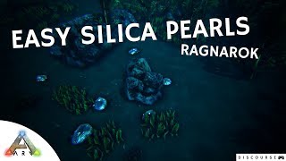 Easy Silica Pearls Ragnarok  ARK Survival Evolved [upl. by Watters963]