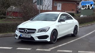 2014 Mercedes CLA 45 AMG 360hp  DRIVE amp SOUND 1080p [upl. by Vincentia]