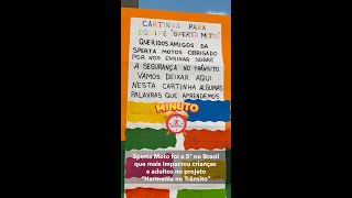 O projeto quotHarmonia no Trânsitoquot da Sperta Moto impacta crianças e adultos em todo o país Honda [upl. by Salisbarry]