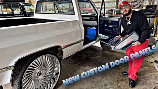 INSTALLING NEW CUSTOM DOOR PANELS ON THE SHORTBED BEFORE IT LEAVES TO ITS NEW OWNER [upl. by Nyahs]