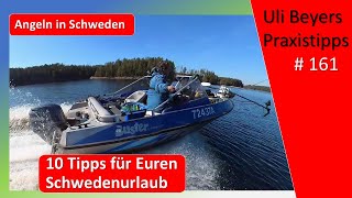 Angelurlaub in Schweden 10 Tipps für Eure Vorbereitung und das Angeln dort [upl. by Euqnimod]