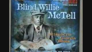 Blind Willie McTell  Curley Weaver  I Keep On Drinkin [upl. by Erodoeht927]