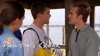 Dawsons Creek  Dawson And Pacey FIGHT Over Joey  Throw Back TV [upl. by Norty]