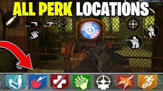 ALL PERK LOCATIONS ON CALL OF DUTY MOBILE ZOMBIES [upl. by Kleeman]