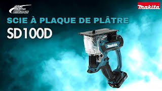 DÉCOUVREZ la scie à plaque de plâtre SD100D [upl. by Arrait]