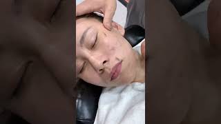 ASMR Rare Razor Shave10 Years Younger to Shave vellus hair and Cuticles on Female Customers Face [upl. by Nyrual]