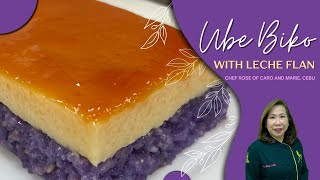 Ube Biko with Leche Flan [upl. by Ajiak]