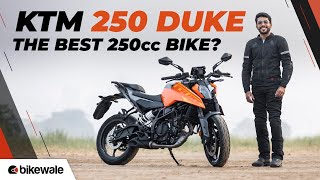 New KTM 250 Duke Review  The Most Versatile Duke  BikeWale [upl. by Ivets702]