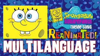 The SpongeBob Theme Song in 5 DIFFERENT LANGUAGES [upl. by Thalassa]