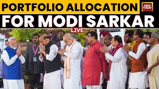 LIVE NDA To Allocate Portfolio To Ministers  NDA Cabinet Meeting News LIVE  India Today LIVE [upl. by Petrie]